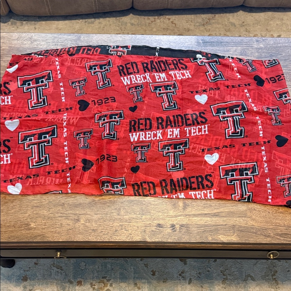 Texas Tech Red Raiders Wreck Em Tech Infinity Scarf